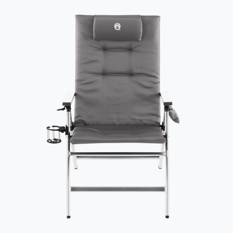 Туристически стол Coleman 5 Position Padded Aluminium grey 2