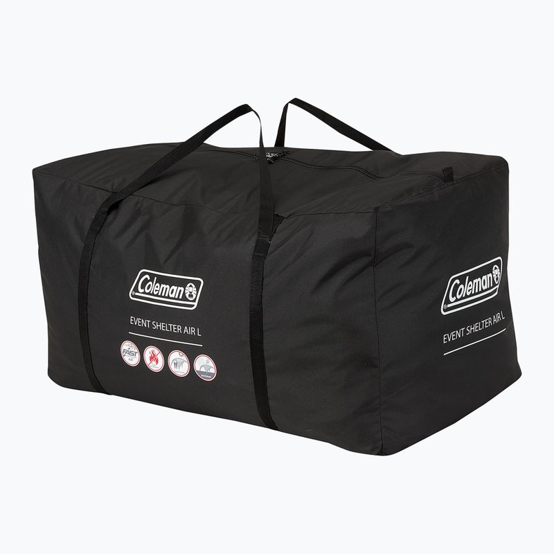 Палатка за къмпинг Coleman Air Event Shelter L сива/тъмно сива 9