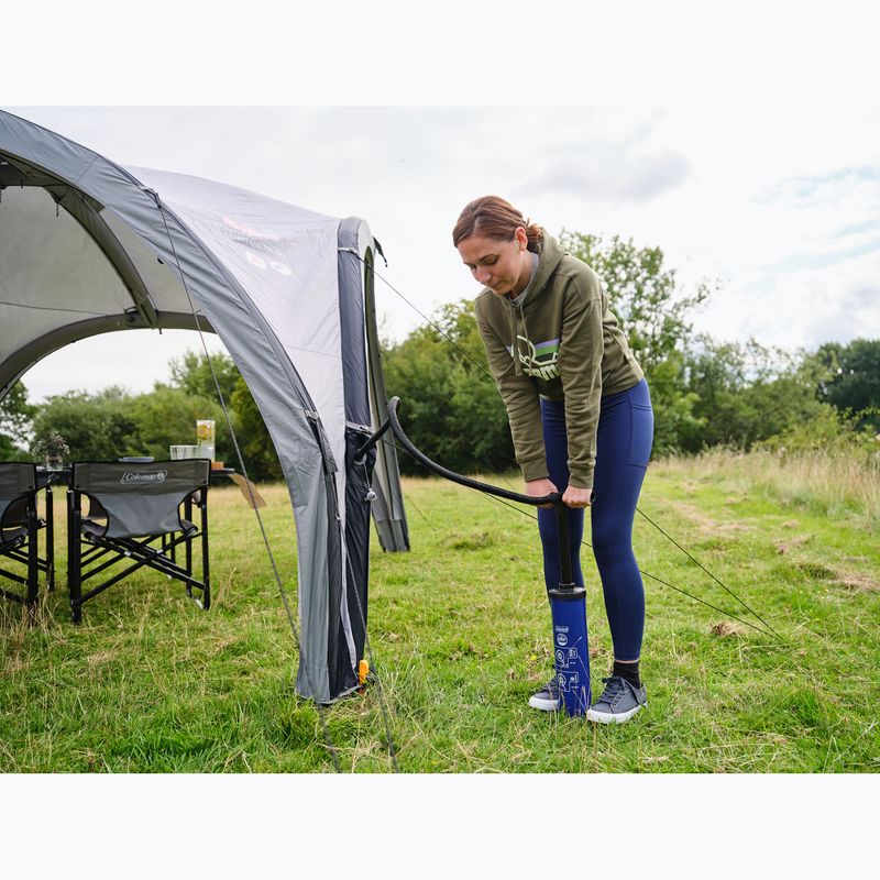 Палатка за къмпинг Coleman Air Event Shelter L сива/тъмно сива 13