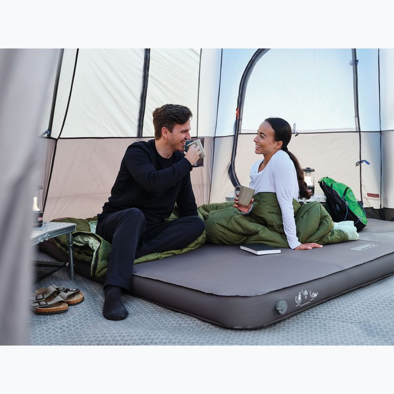 Самонадуваема постелка Coleman Supercomfort 12 Double grey 4