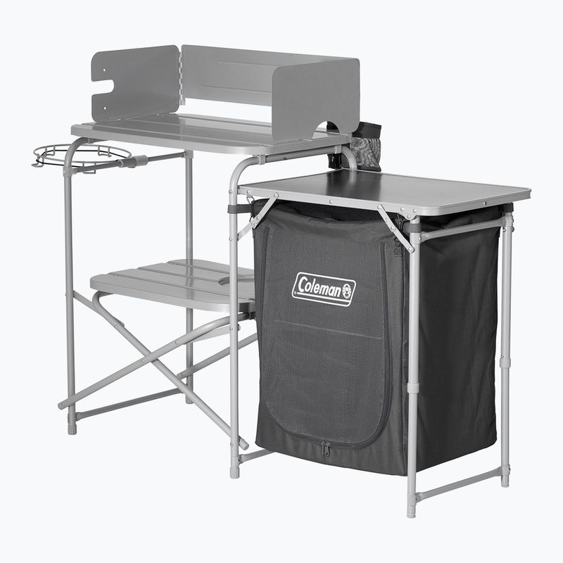 Туристически шкаф Coleman Camp Hiking Cuisine Table grey 2