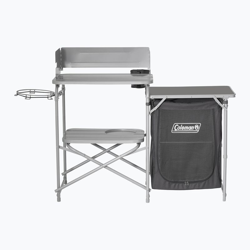 Туристически шкаф Coleman Camp Hiking Cuisine Table grey 3