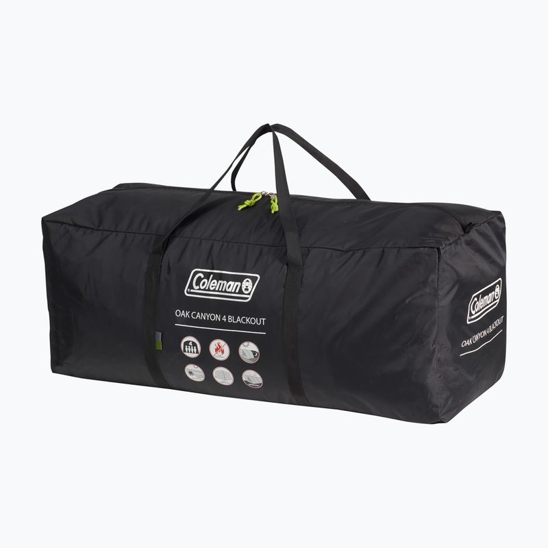 Coleman Oak Canyon 4 Blackout green Палатка за къмпинг за 4 души 8
