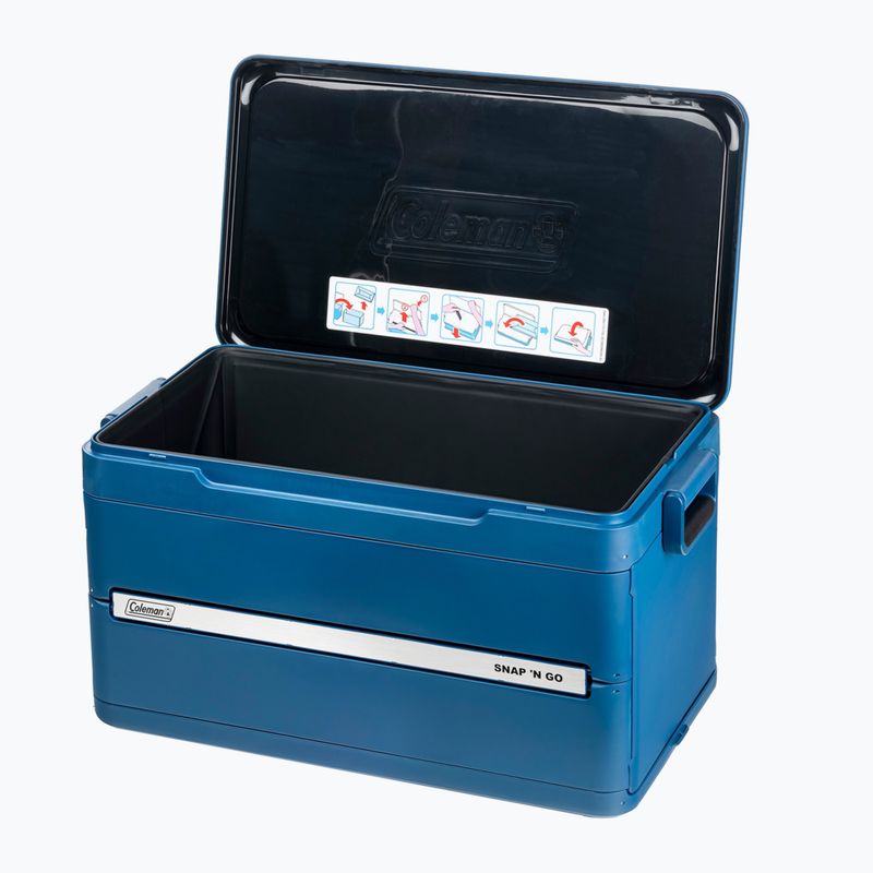 Туристически хладилник/Хладилна чанта Coleman Cooler Snap 55qt 53 l navy 5