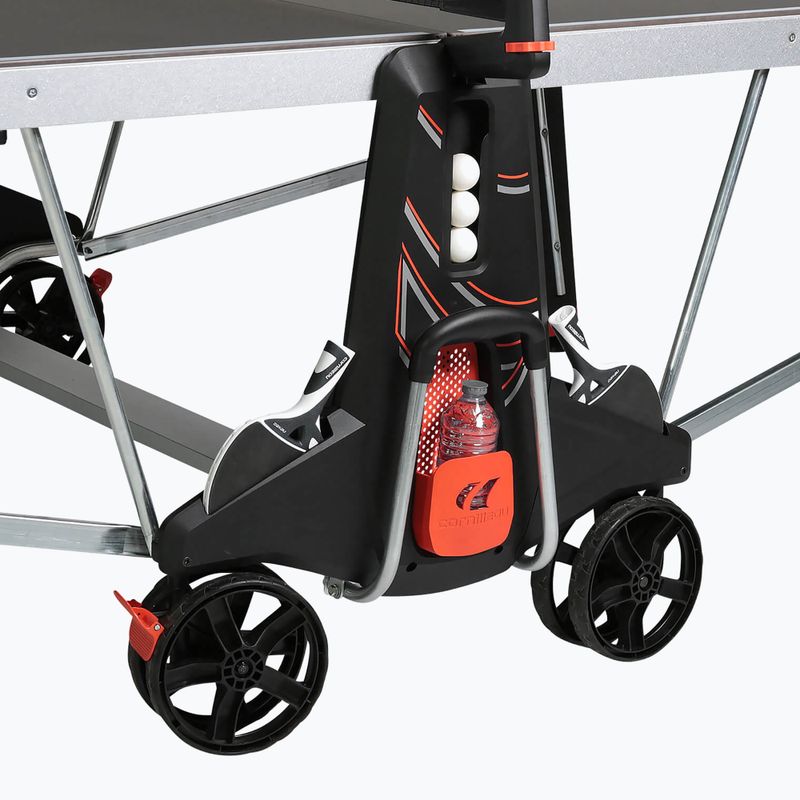 Cornilleau 600X Маса за тенис на маса на открито, черна 6