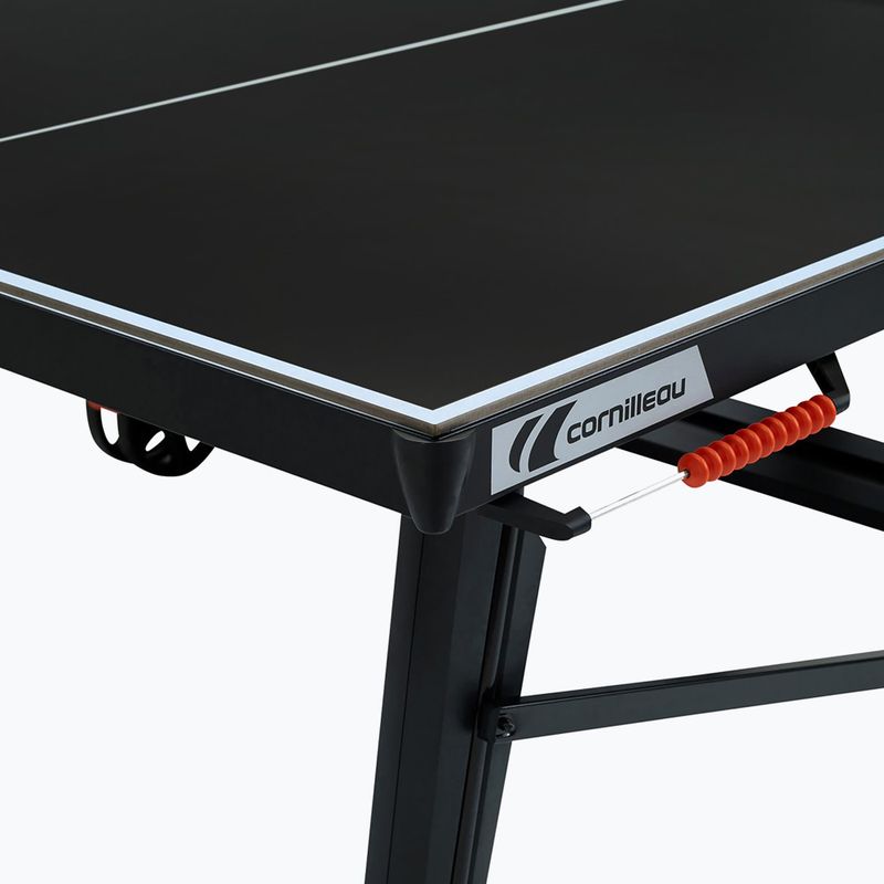 Cornilleau 700X Маса за тенис на маса на открито, черна 8