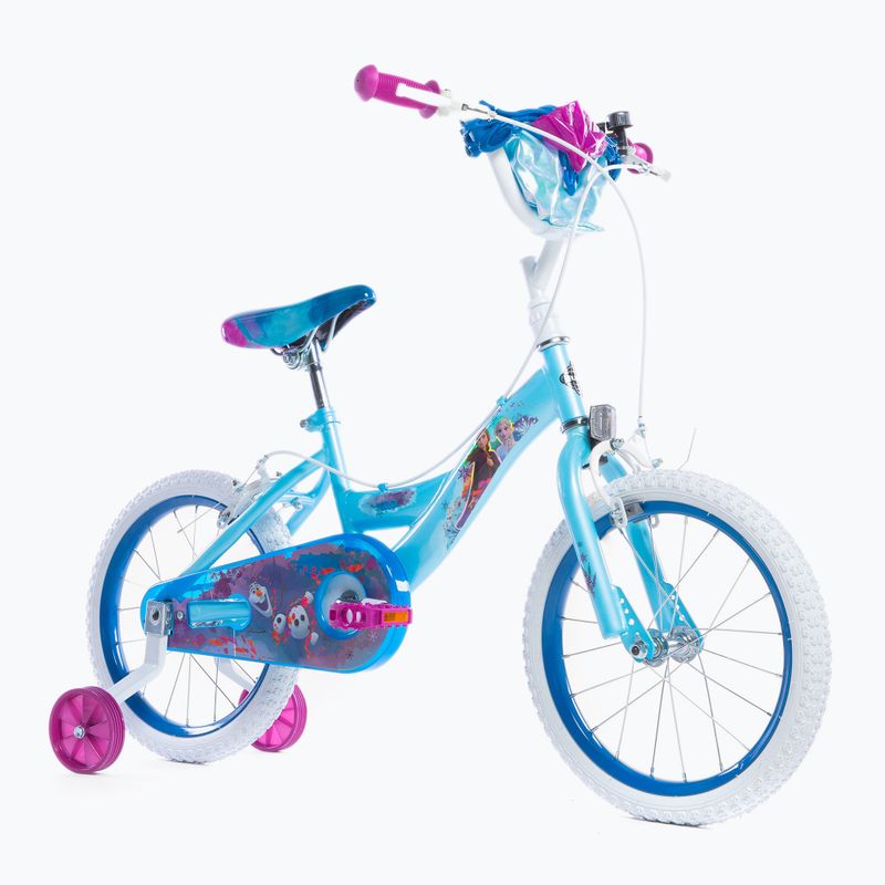 Детски велосипед Huffy Frozen EZ-Build 16" син/бял/лилав