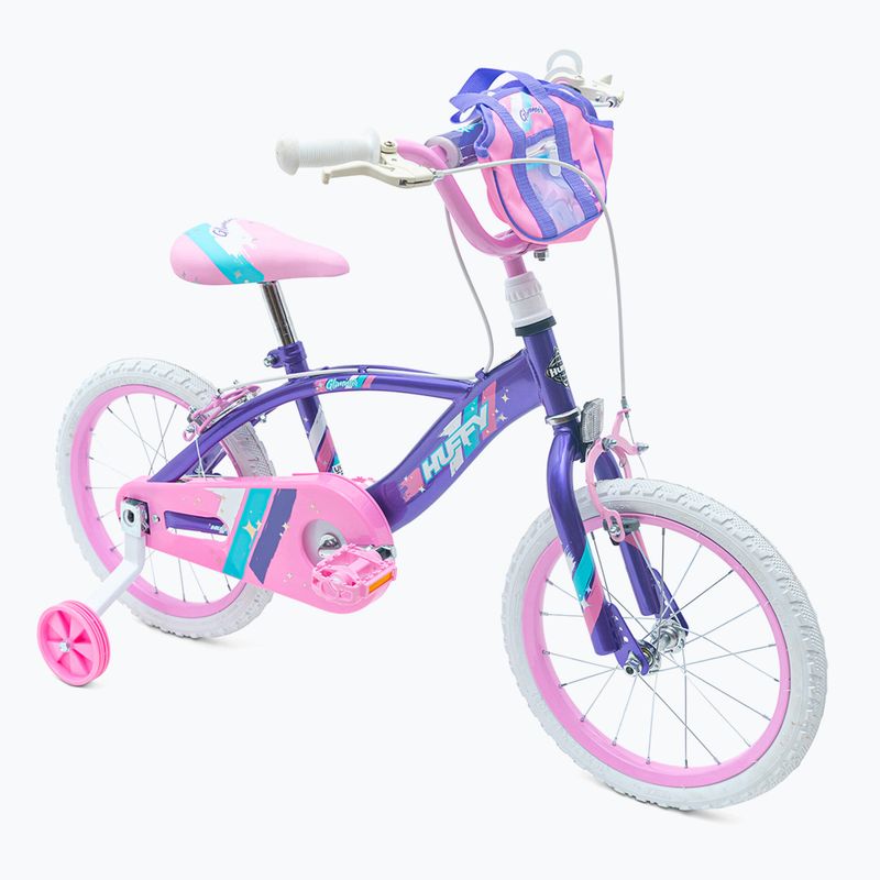 Huffy Glimmer 16" розов детски велосипед 3
