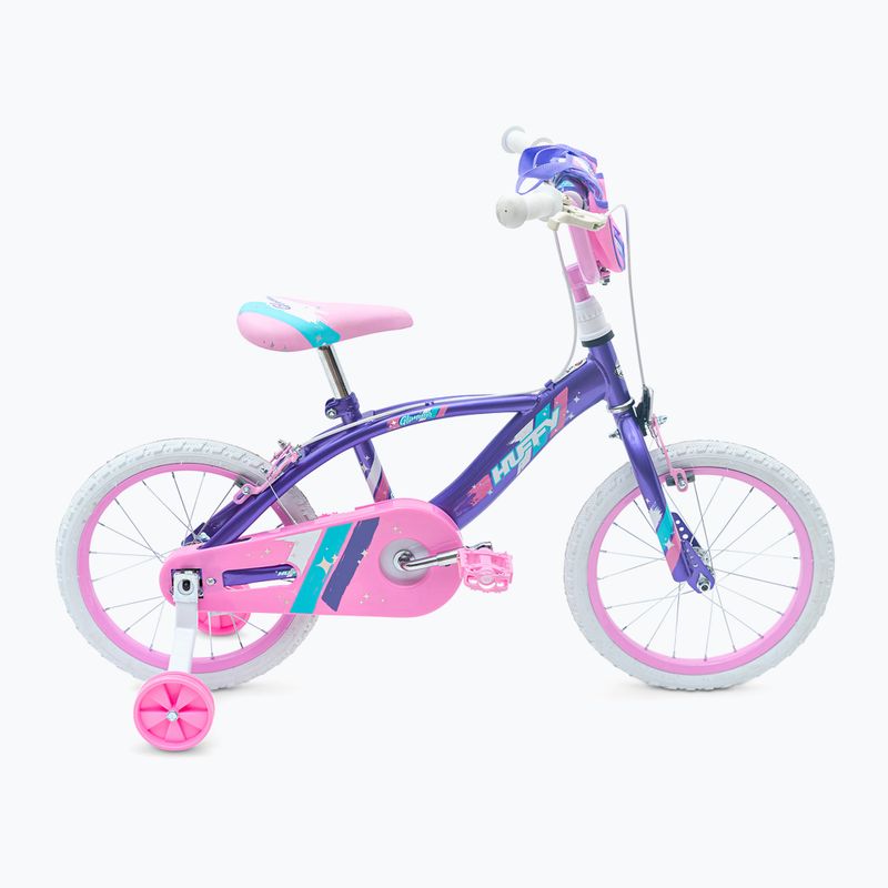 Huffy Glimmer 16" розов детски велосипед 5