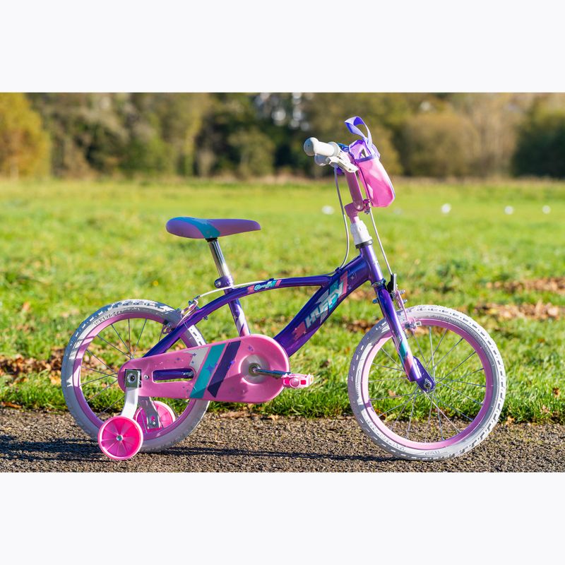 Huffy Glimmer 16" розов детски велосипед 12