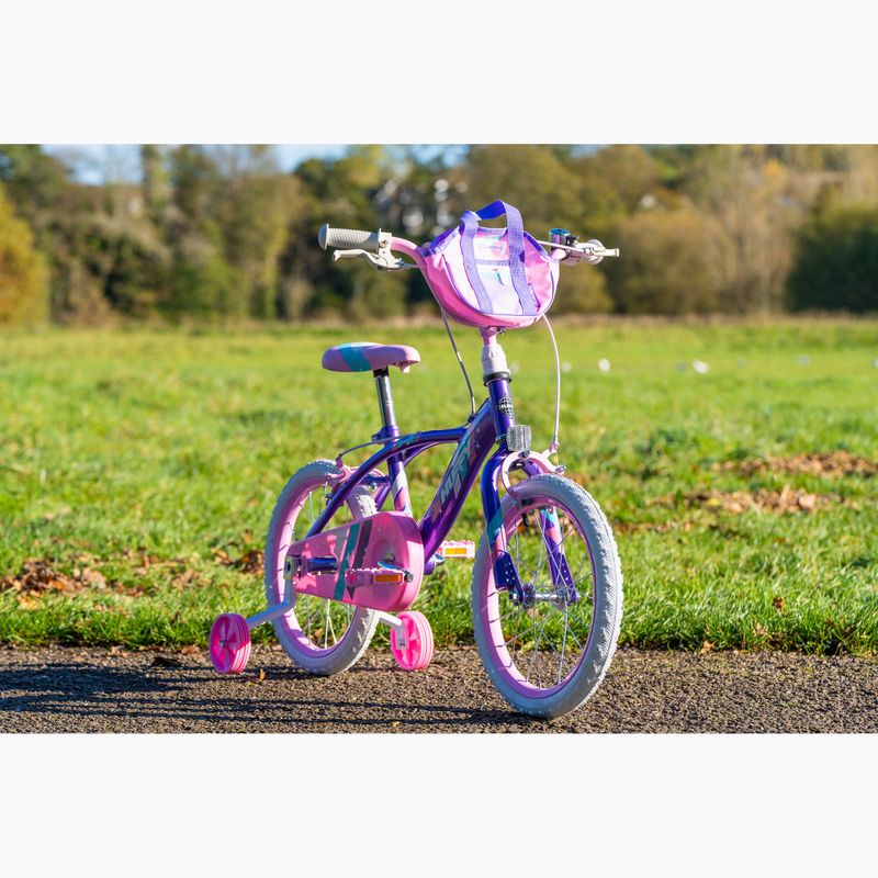 Huffy Glimmer 16" розов детски велосипед 13