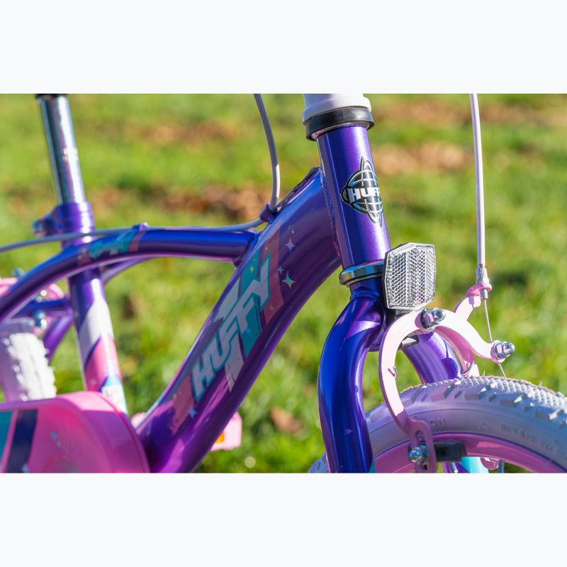 Huffy Glimmer 16" розов детски велосипед 17