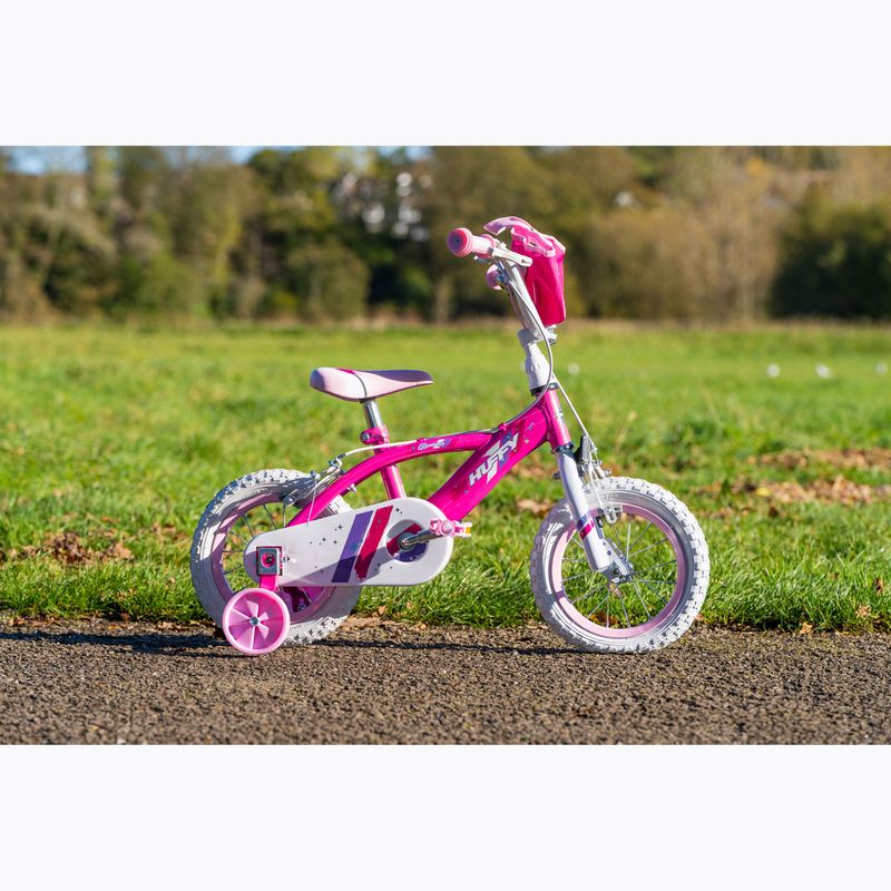 Детски велосипед Huffy Glimmer 12", розов 11