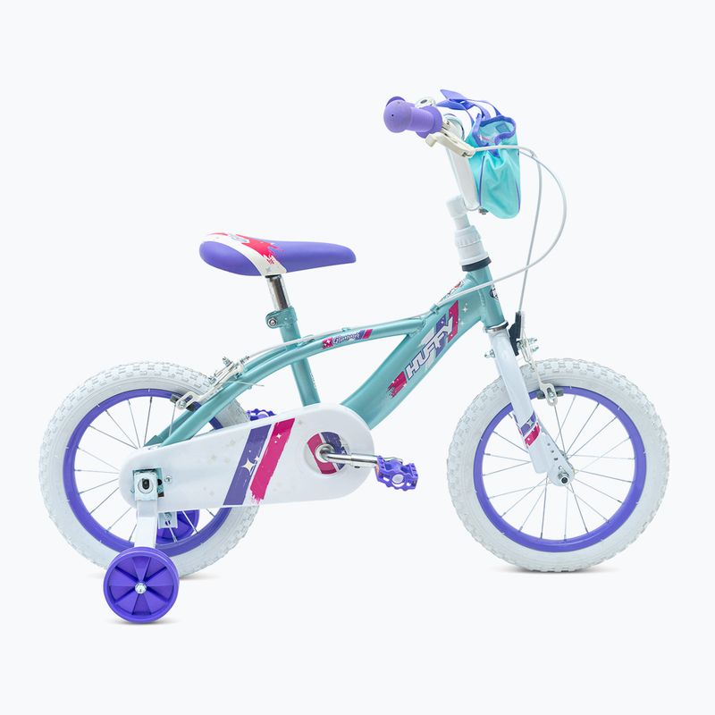 Детски велосипед Huffy Glimmer 14" тюркоазен 4