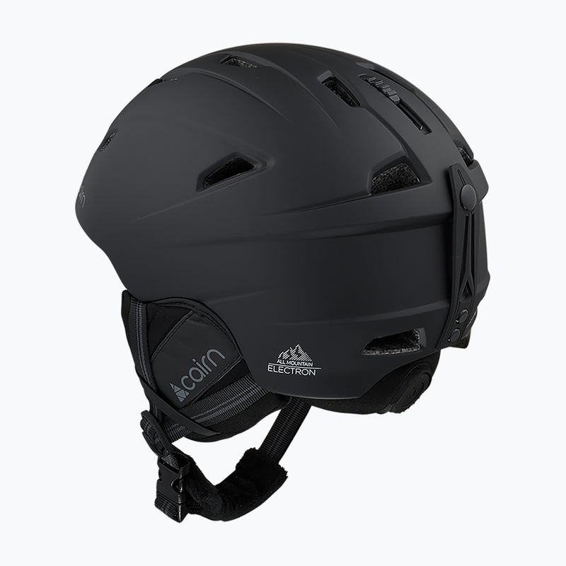 Скиорска каска Cairn Electron matte black 2