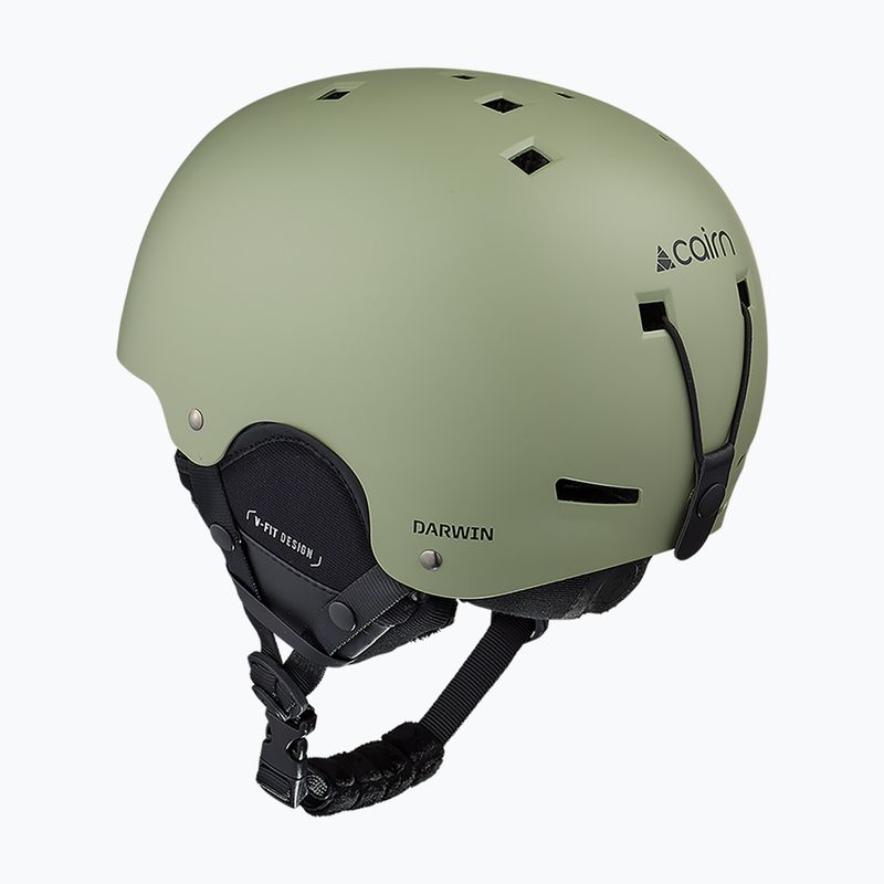 Скиорска каска Cairn Darwin mat light khaki 2