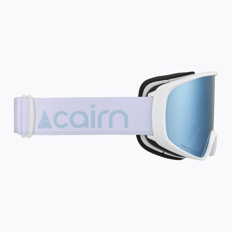 Скиорскa маска Cairn Glide Pure mat white sky 3