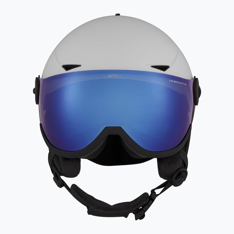 Скиорска каска Cairn Rise II Visor mat white 3