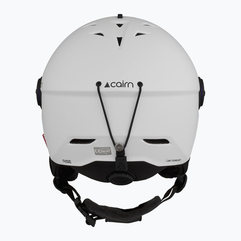 Скиорска каска Cairn Rise II Visor mat white 4