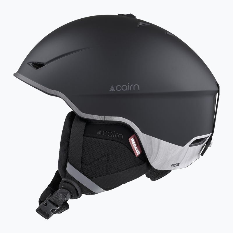 Скиорска каска Cairn Rise II mat black lava 2