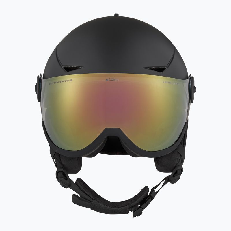 Скиорска каска Cairn Rise II Photochromic matte black 3