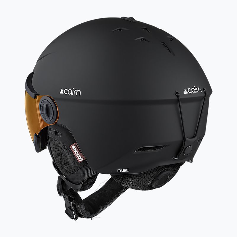 Скиорска каска Cairn Rise II Photochromic matte black 5