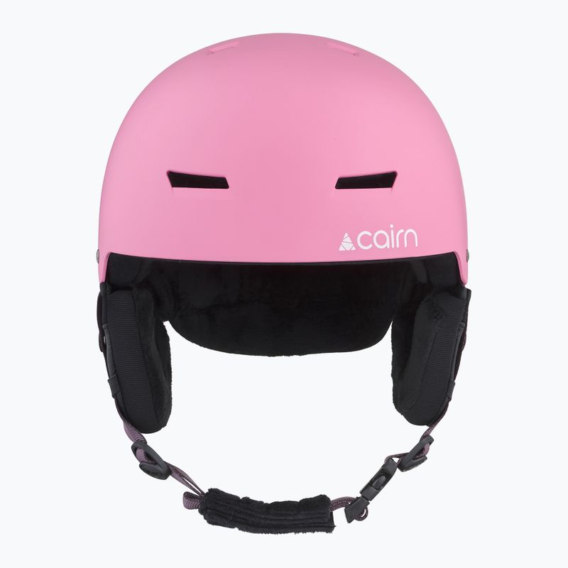 Детска скиорска каска Cairn Darwin Jr mat pink 3