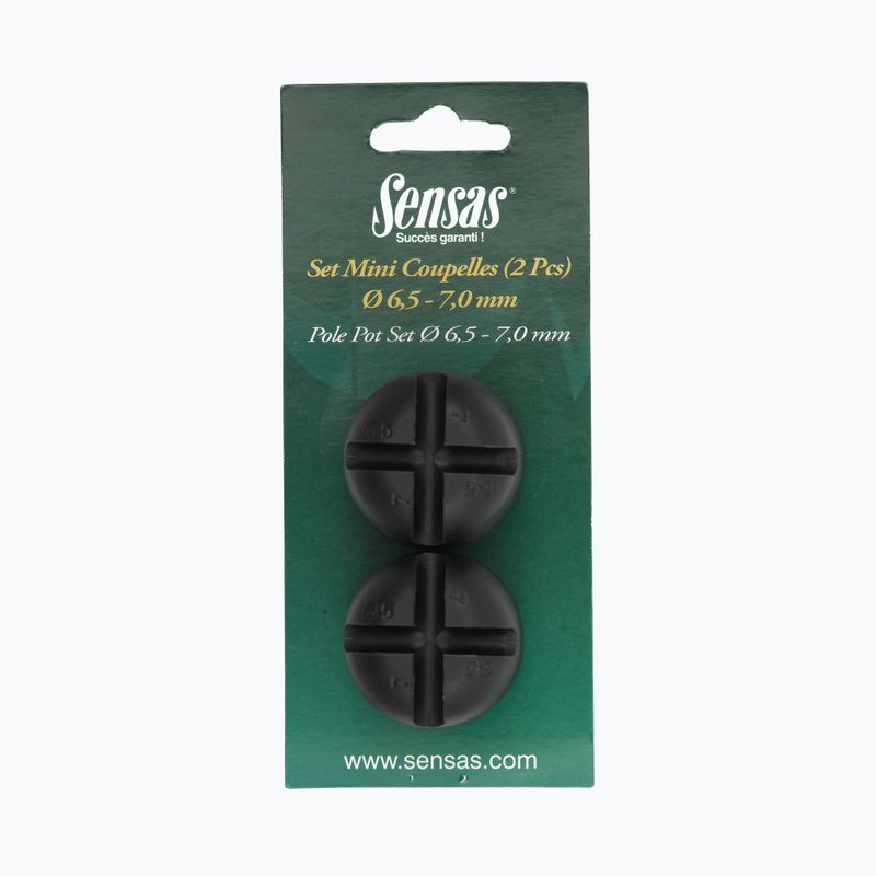 Sensas Mini 2 бр. черни чаши за стръв 01146 2
