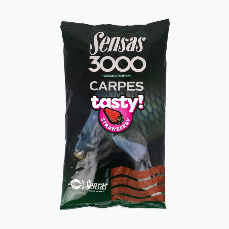 Sensas 3000 Carp Tasty Strawberry червен риболовен материал 40692