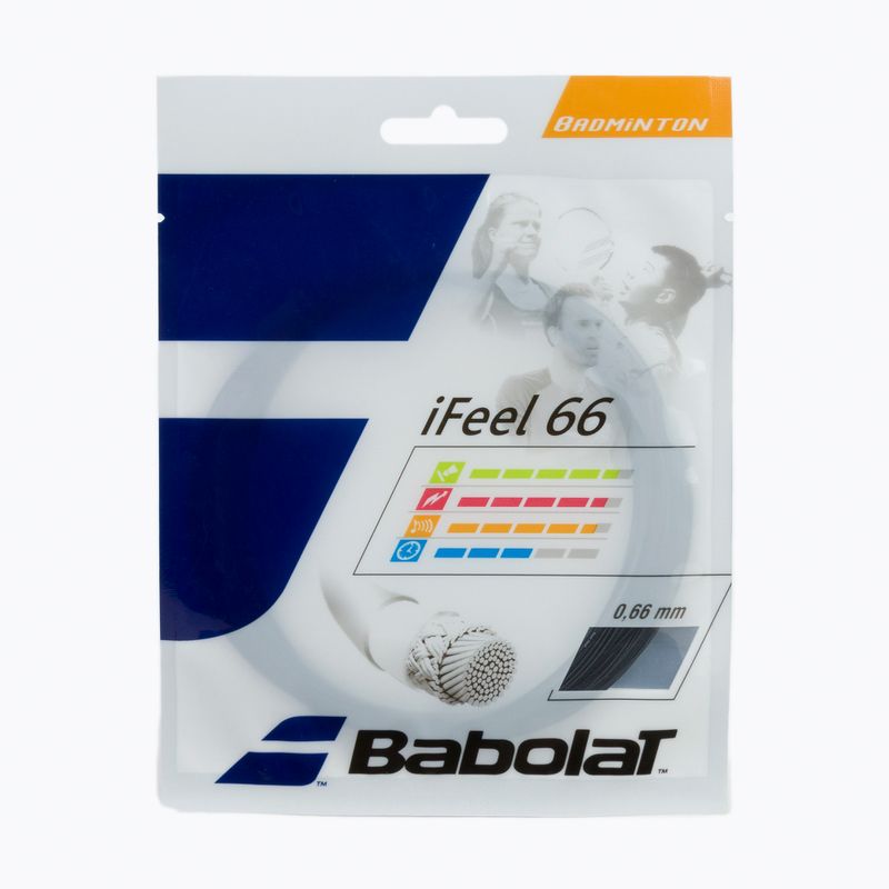 BABOLAT струна за бадминтон bad.iFEEL 10,2 м черна 124898