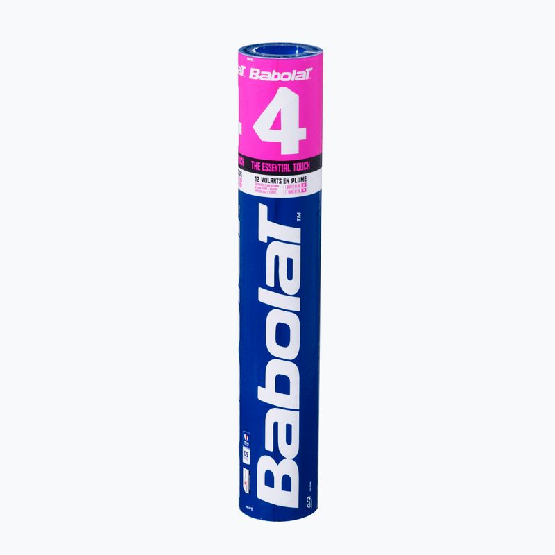 Совалки за бадминтон BABOLAT 4 12 бр. (78) бял 133907 5