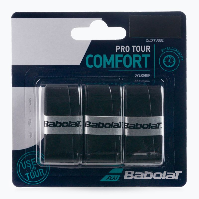 BABOLAT Pro Tour X3 Обвивки за тенис ракети черни 653037