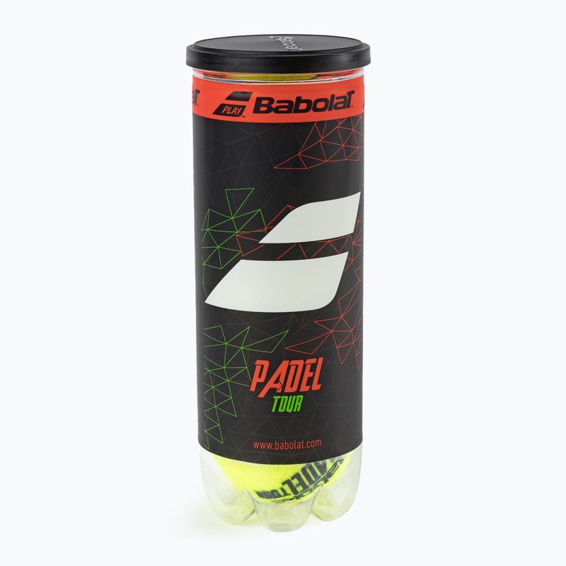 BABOLAT Padel Tour 3 топки жълт 149791