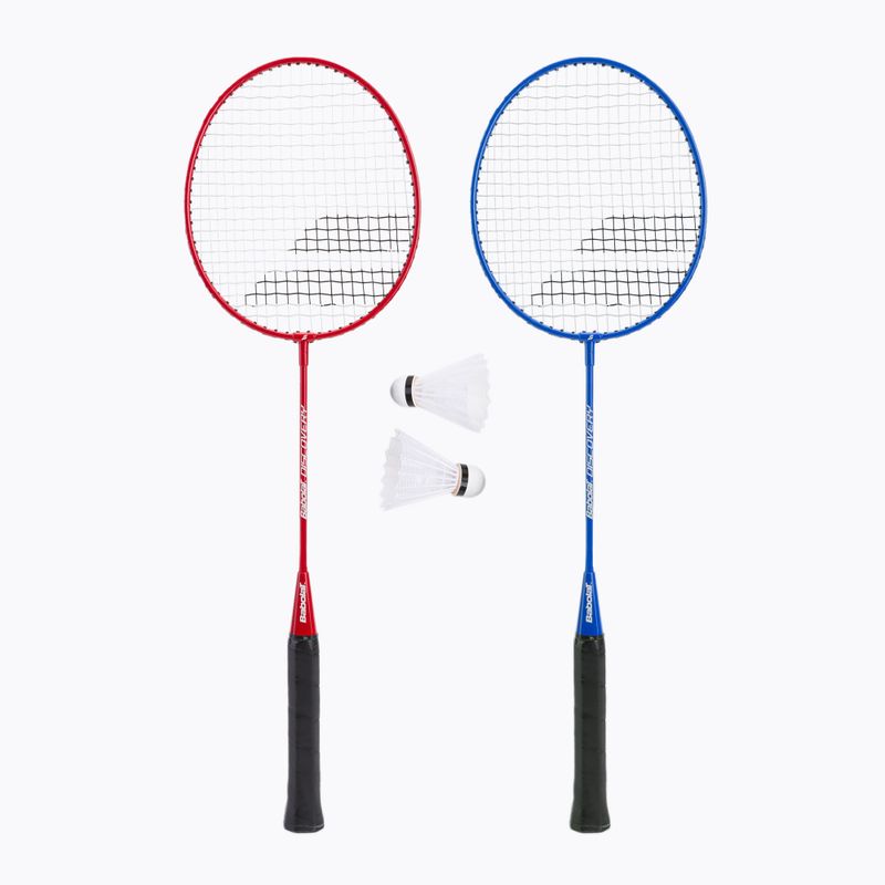 Комплект за бадминтон BABOLAT син/червен 158099