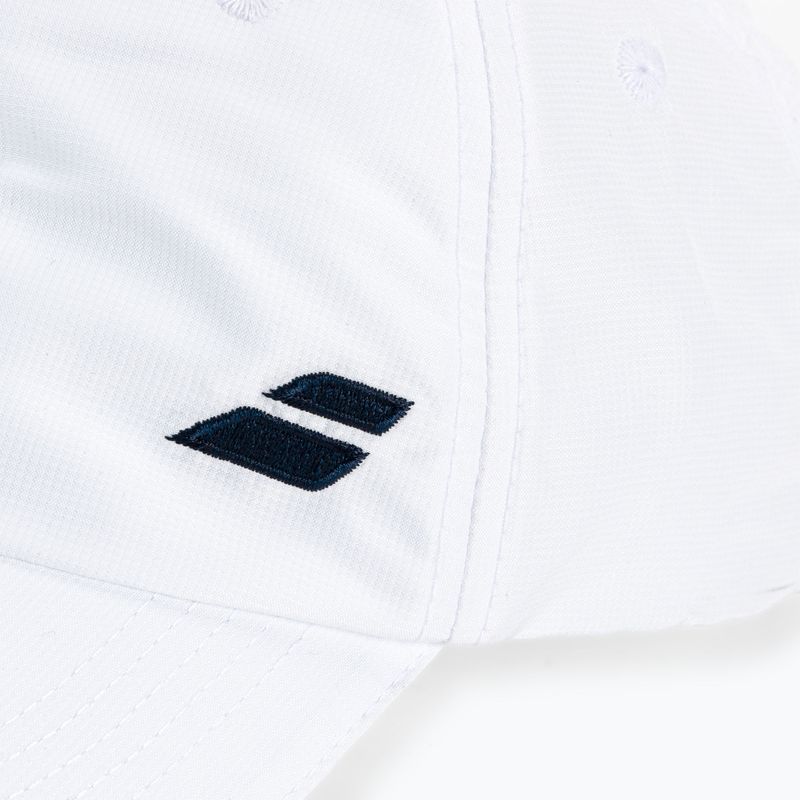 Детска бейзболна шапка BABOLAT Basic Logo white 5JA1221 5