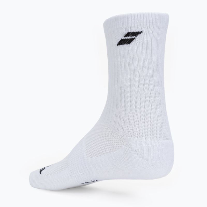 BABOLAT чорапи за тенис 3 чифта бели 5UA1371 2