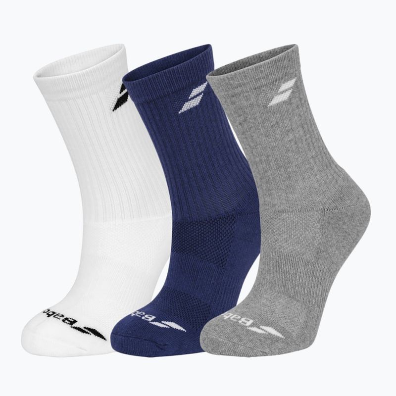 Чорапи Babolat 3 чифта white/estate blue/grey