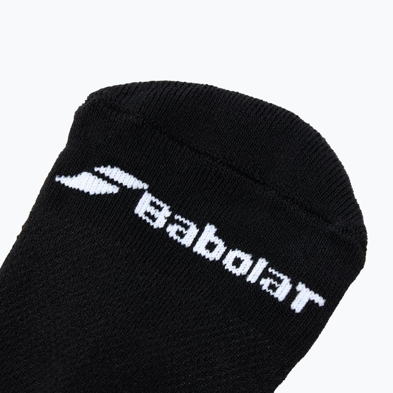 Чорапи Babolat Invisible 3 чифта black/black 4