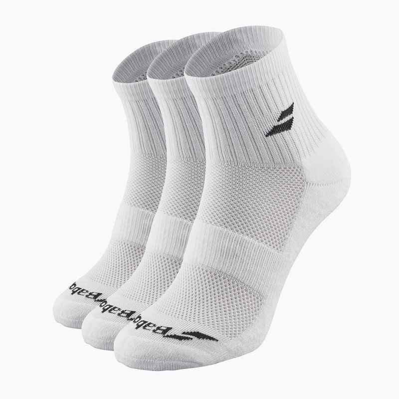 Чорапи Babolat Quarter 3 Pack white/white
