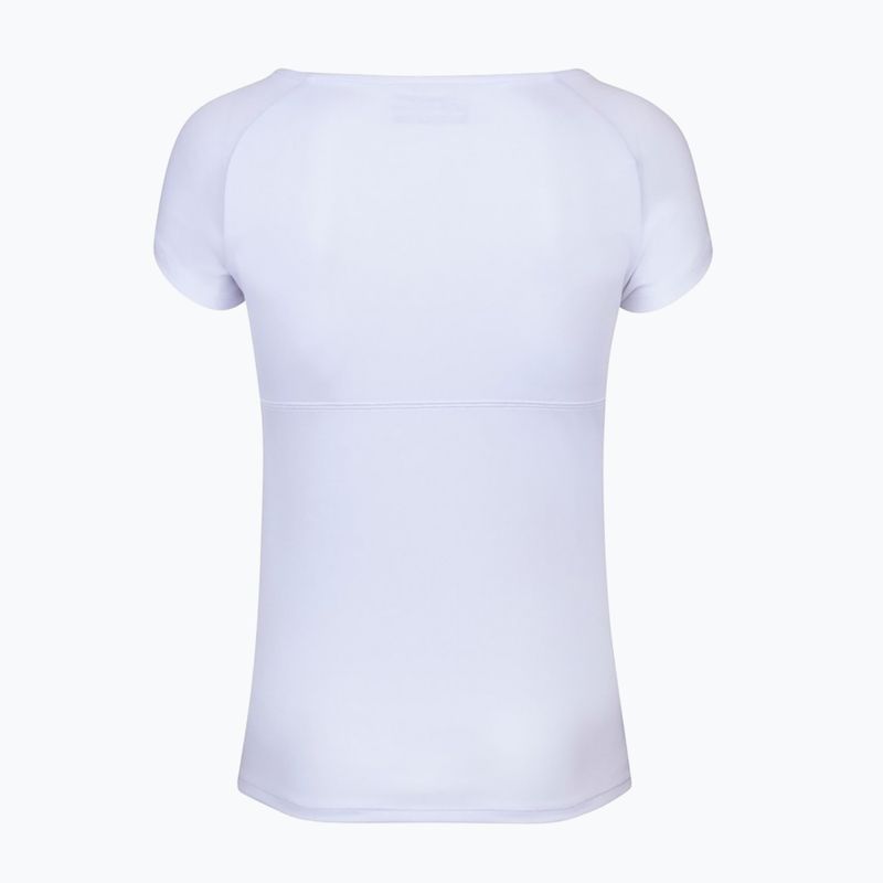 Дамска тениска Babolat Play Cap Sleeve white/white 2