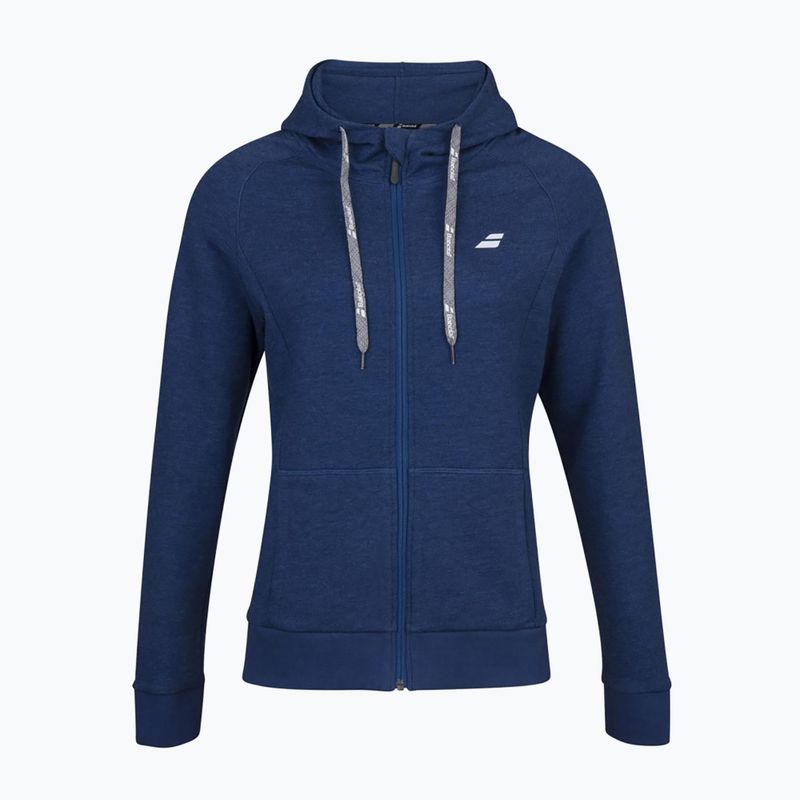 Дамски тенис суитшърт Babolat Exercise Hood estate blue heather 5
