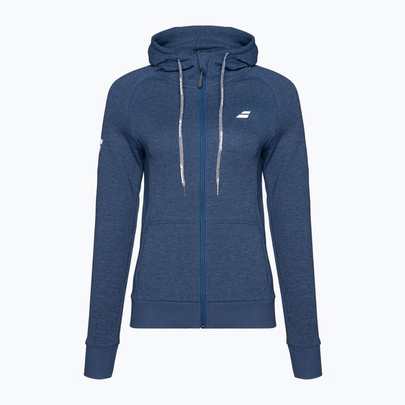 Дамски тенис суитшърт Babolat Exercise Hood estate blue heather