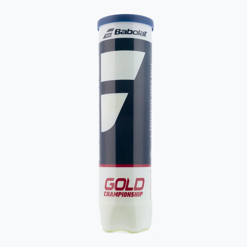 BABOLAT Gold Championship топки за тенис 4 бр. жълти 502082 2