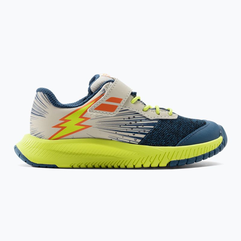 Детски обувки за тенис Babolat 21 Pulsion AC dark blue/sulphur spring 2