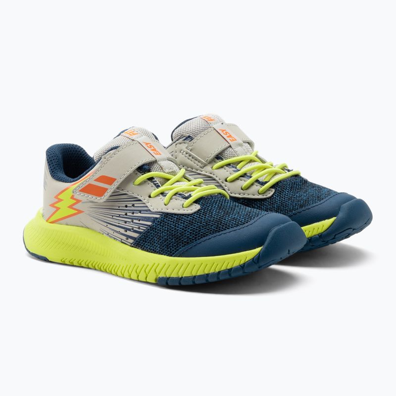 Детски обувки за тенис Babolat 21 Pulsion AC dark blue/sulphur spring 5
