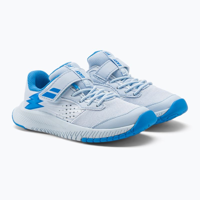 Babolat 21 Pulsion AC детски обувки за тенис бяло/синьо 5