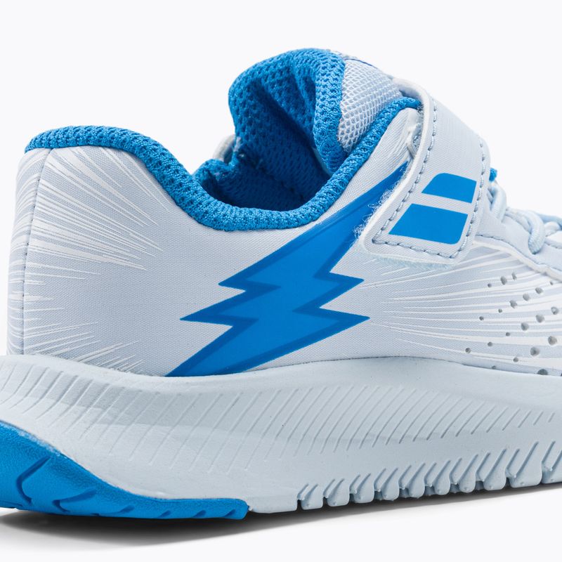 Babolat 21 Pulsion AC детски обувки за тенис бяло/синьо 7