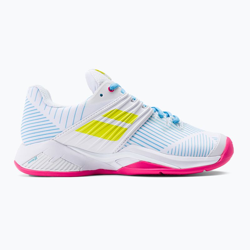 Дамски обувки за тенис BABOLAT 22 Propulse Fury Clay white 31S22554 2
