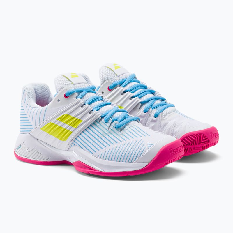 Дамски обувки за тенис BABOLAT 22 Propulse Fury Clay white 31S22554 5