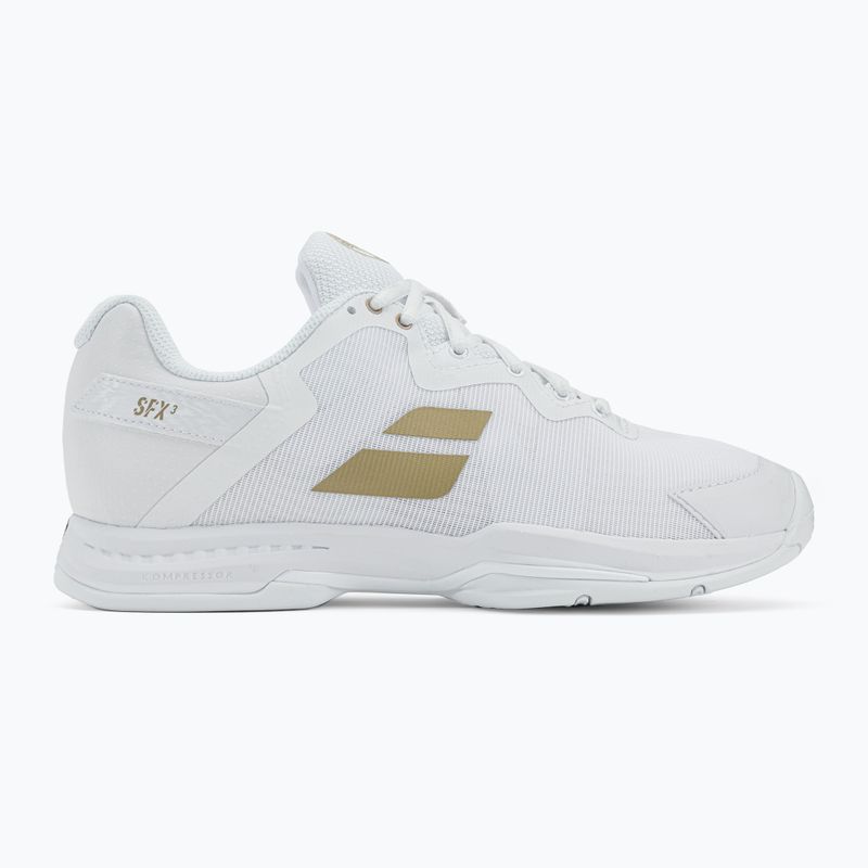 Мъжки обувки за тенис Babolat 22 SFX3 All Court Wimbledon white 30S22550 2
